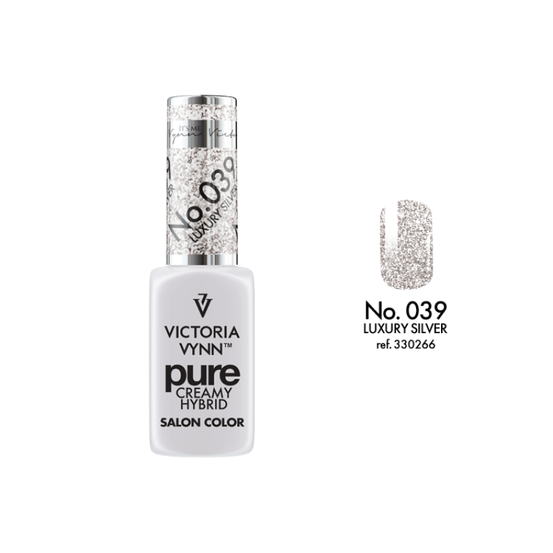 pure creamy hybrid salon color No.039 luxury silver (TPO FREE)